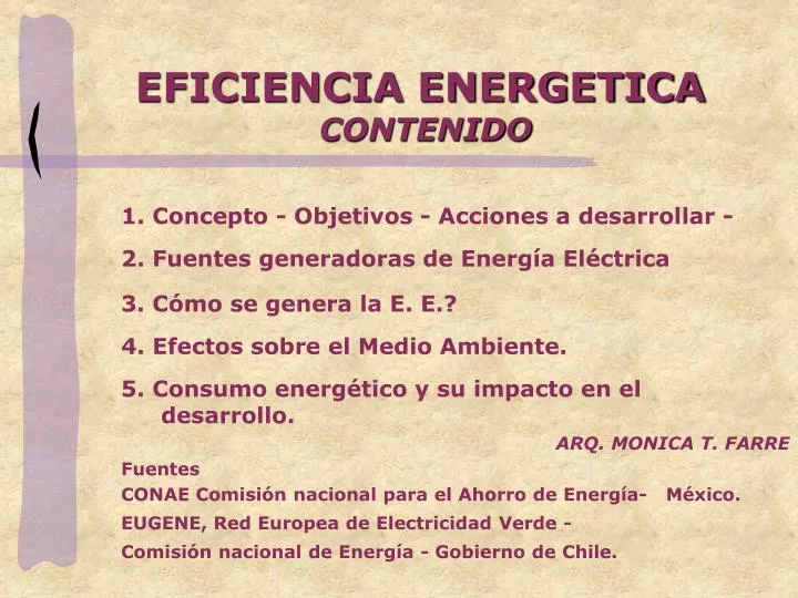 eficiencia energetica contenido