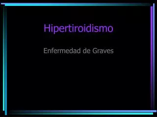 hipertiroidismo