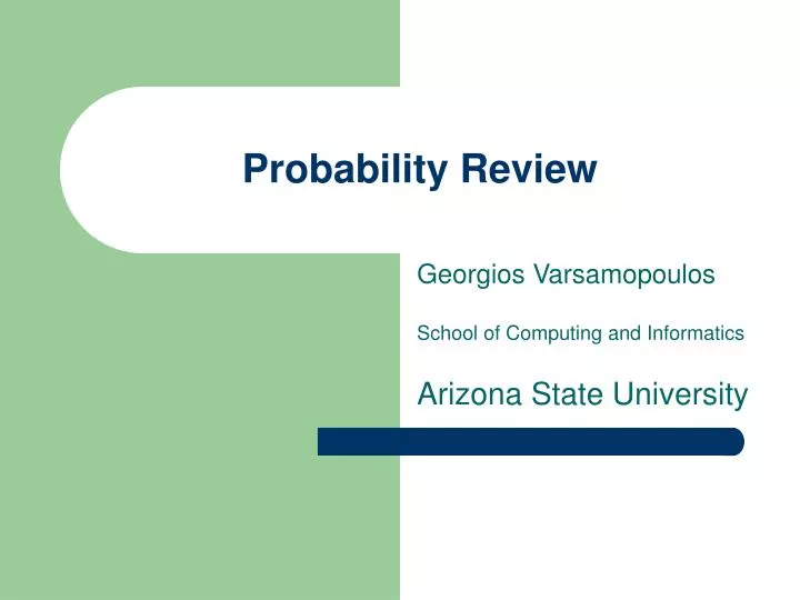 probability review