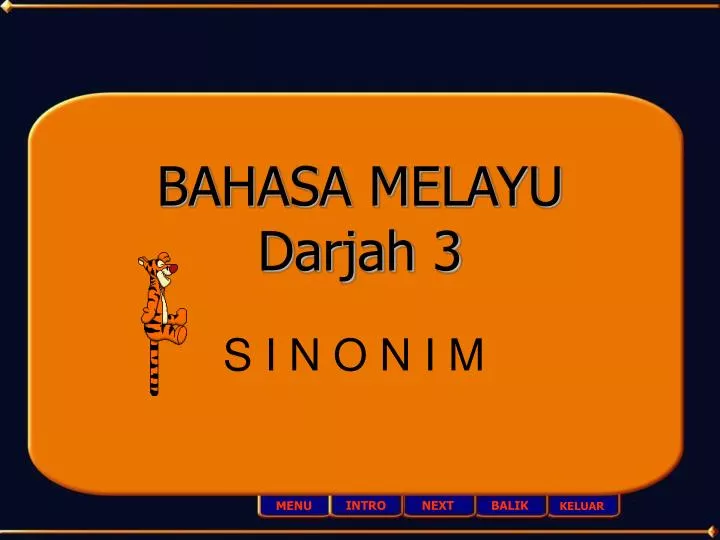 bahasa melayu darjah 3