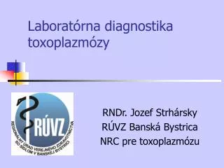 Laboratórna diagnostika toxoplazmózy