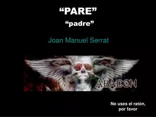 pare padre