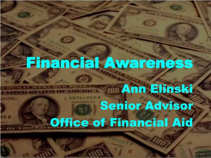 financial awareness