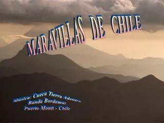 Música: Cueca Tierra Adentro Banda Bordemar Puerto Montt - Chile