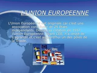 l union europeenne