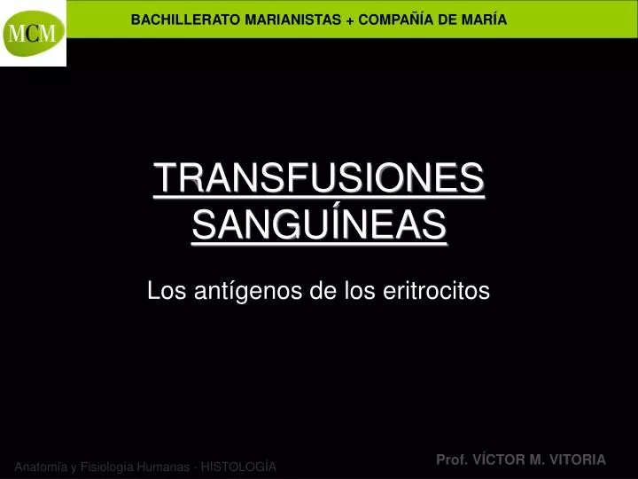 transfusiones sangu neas