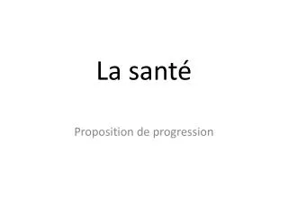 la sant
