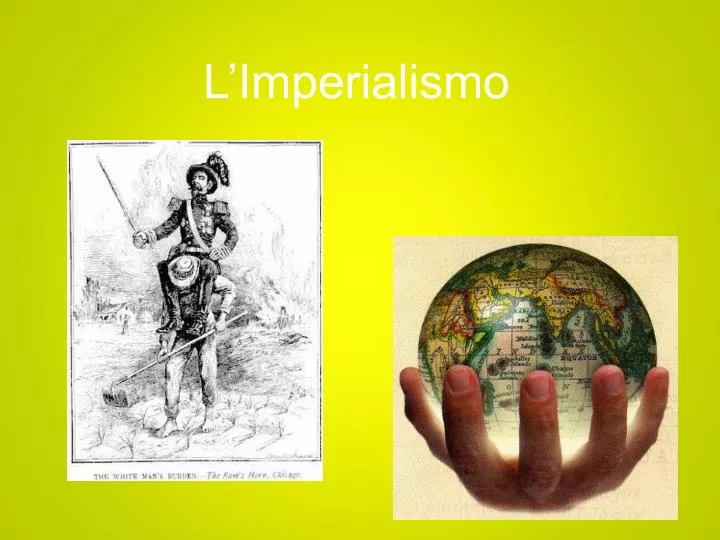 l imperialismo