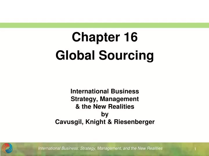 international business strategy management the new realities by cavusgil knight riesenberger