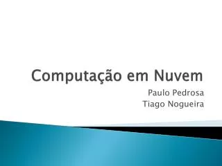 computa o em nuvem