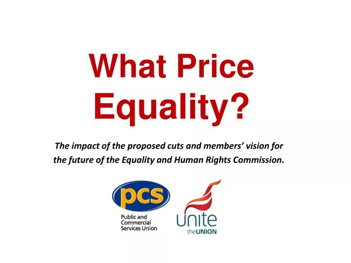 what price equality