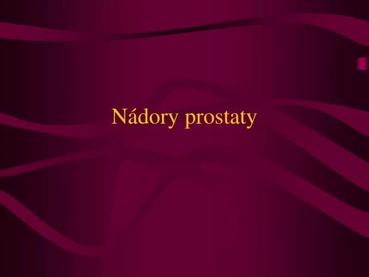 n dory prostaty