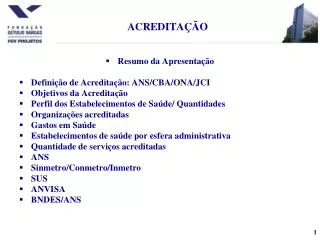 acredita o