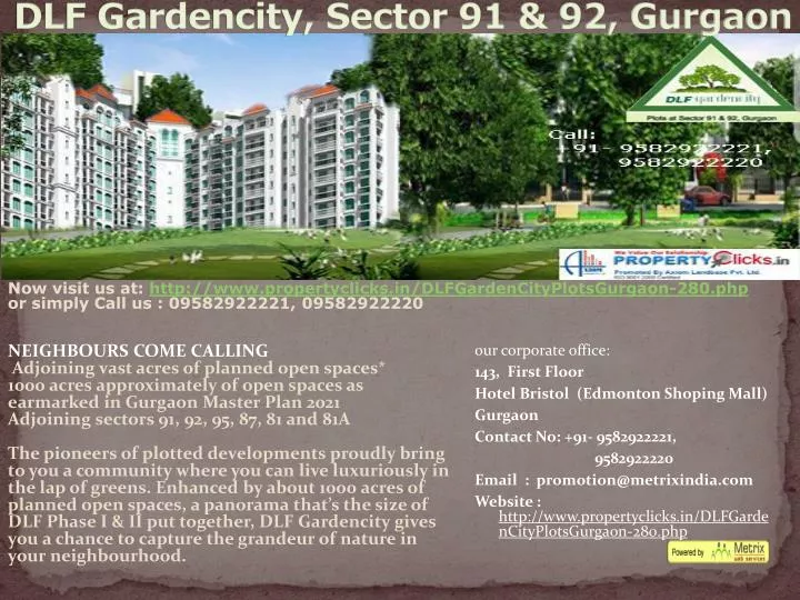 dlf gardencity sector 91 92 gurgaon