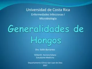 generalidades de hongos