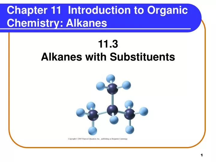 chapter 11 introduction to organic chemistry alkanes