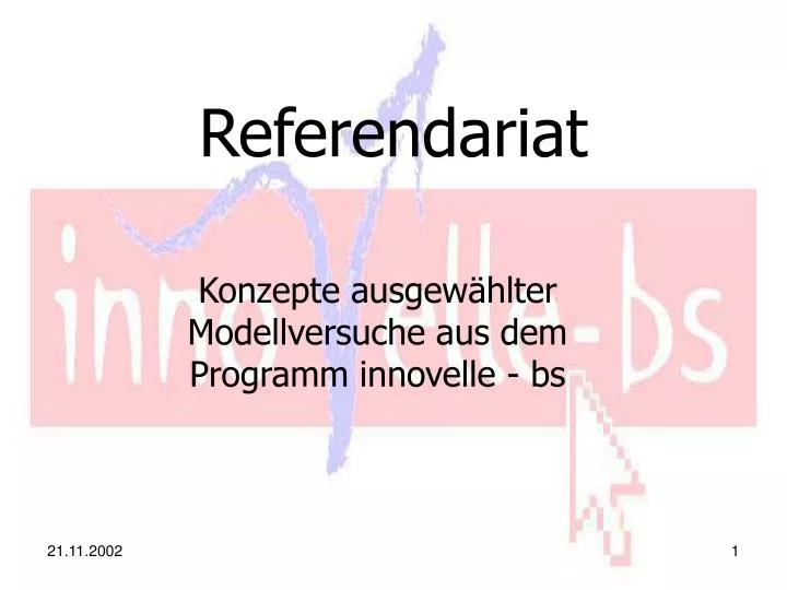 referendariat