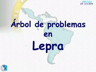 rbol de problemas en lepra