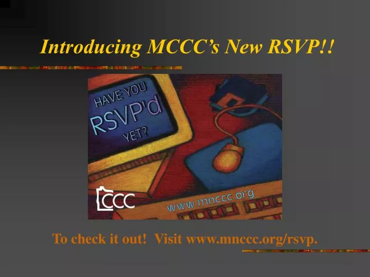 introducing mccc s new rsvp