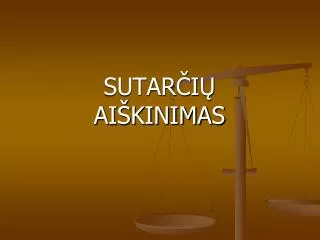 sutar i ai kinimas