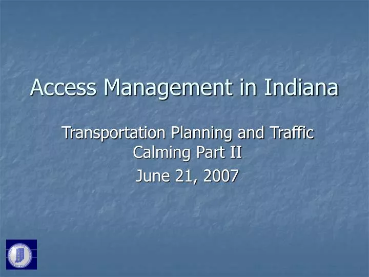 access management in indiana