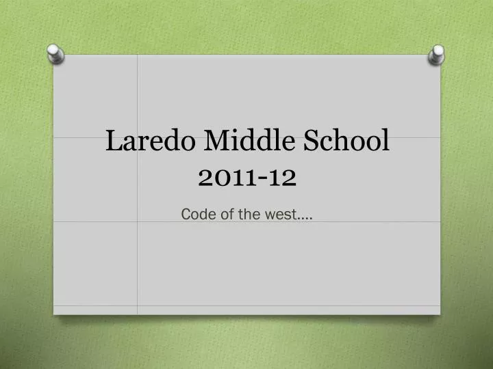laredo middle school 2011 12
