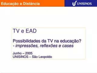 educa o a dist ncia