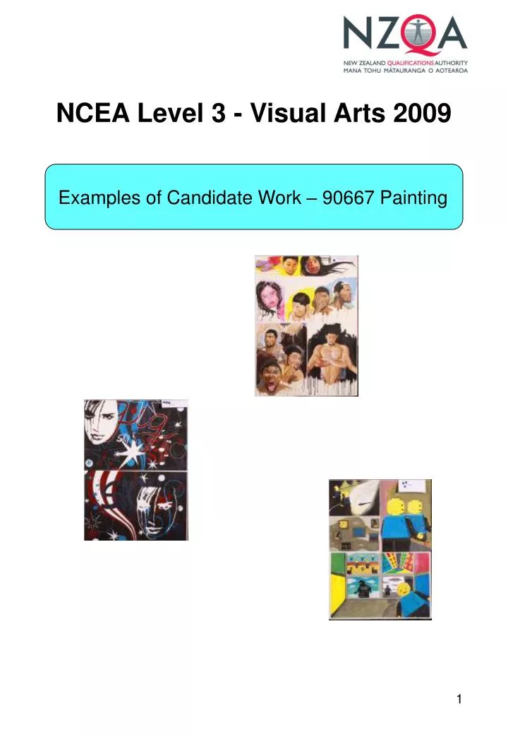 ncea level 3 visual arts 2009