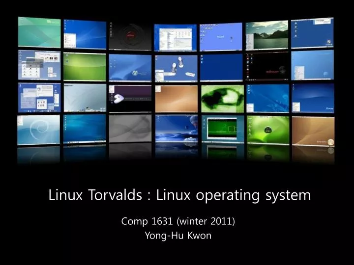 linux torvalds linux operating system