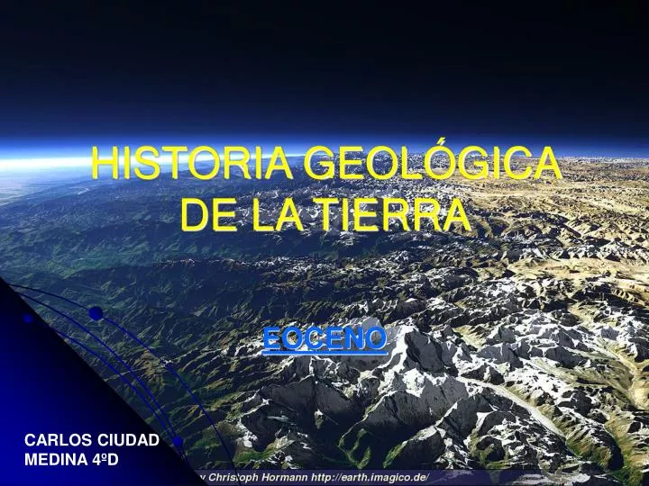 historia geol gica de la tierra