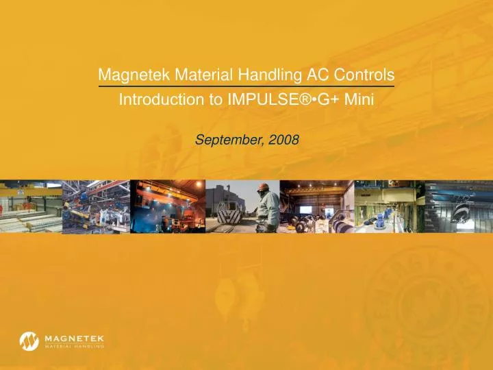 magnetek material handling ac controls