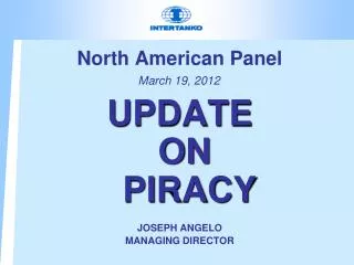 North American Panel March 19, 2012