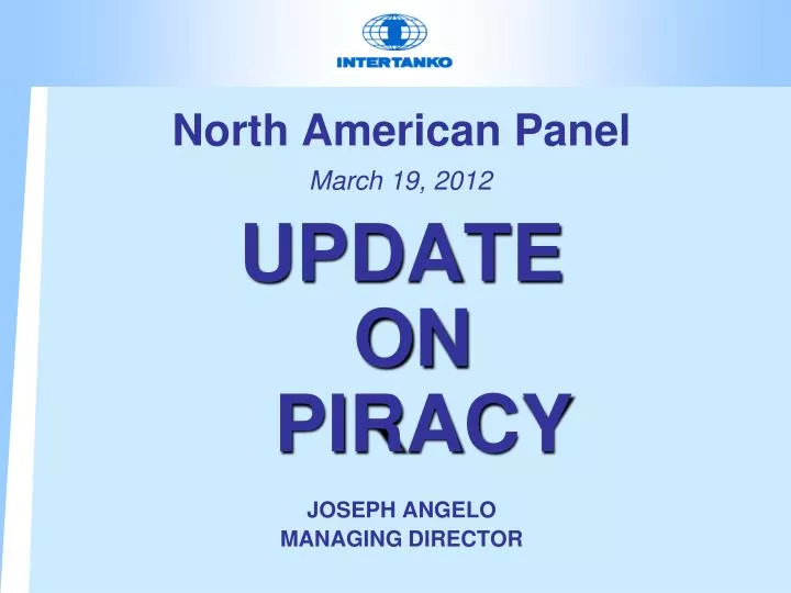 north american panel march 19 2012