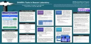 SHARPn Tools in Beacon Laboratory