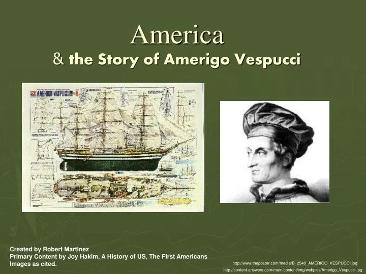 america the story of amerigo vespucci