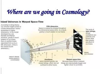 Where are we going in Cosmology?