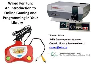 Wired For Fun: An Introduction to Online Gaming and Programming in Your Library