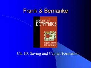 Frank &amp; Bernanke