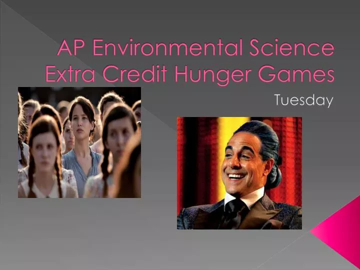 ap environmental science extra credit hunger games