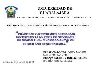 universidad de guadalajara