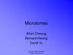 Microtome s - slide 1