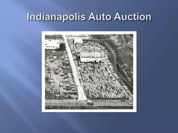 indianapolis auto auction