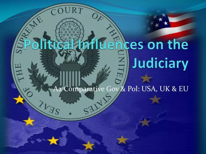 political influences on the judiciary