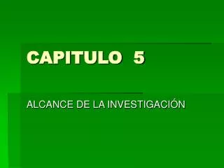 capitulo 5