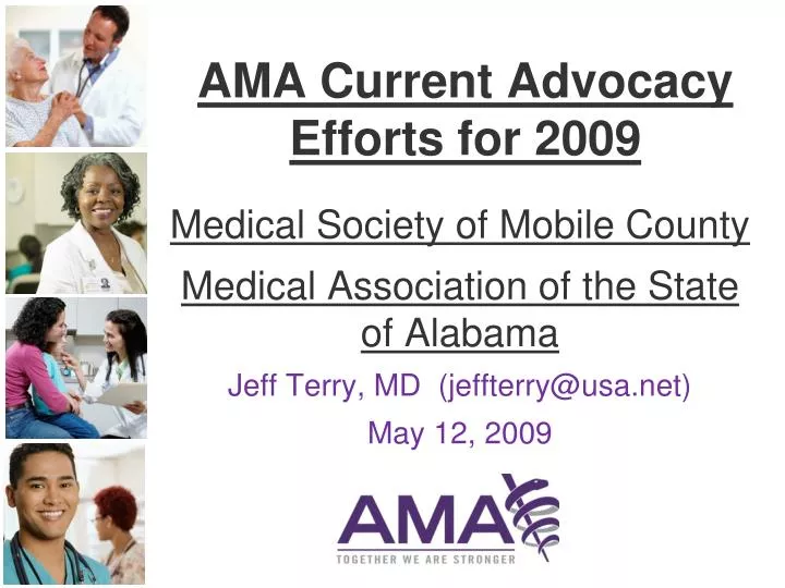 ama current advocacy efforts for 2009