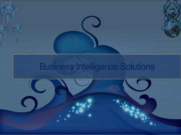 business intelligence solutions