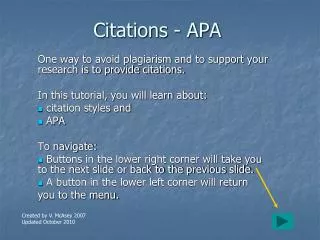 Citations - APA