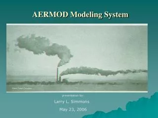 AERMOD Modeling System