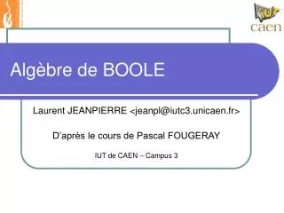 alg bre de boole