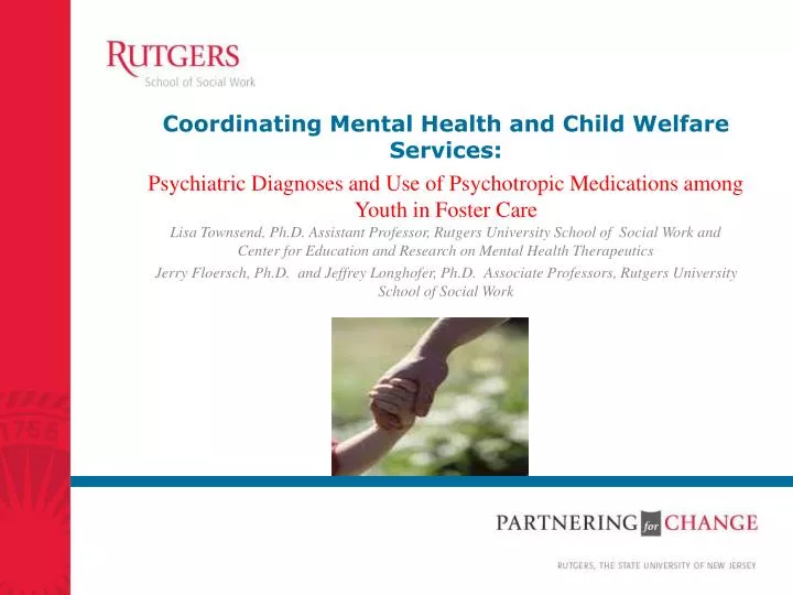 coordinating mental health and child welfare services